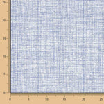 Popelín Algodón Efecto Lino Azul - Ribes y Casals