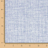Popelín Algodón Efecto Lino Azul - Ribes y Casals