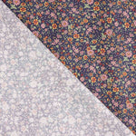 Popelín Algodón Floral Liberty Fondo Marino - Ribes y Casals