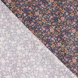 Popelín Algodón Floral Liberty Fondo Marino - Ribes y Casals