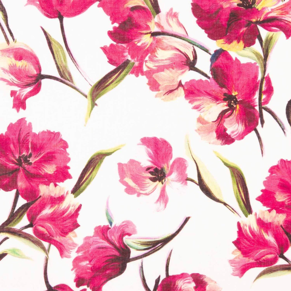 Retal Lino Estampado Tulip Bloom - Varias medidas x ancho de 145 cms - Ribes y Casals
