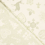 Loneta Navidad Lurex Dorado - Ribes y Casals