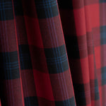 Viyela Algodón Cuadros Rojo-Negro - Ribes y Casals