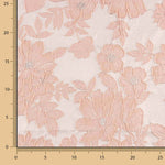 Brocado Floral Rosa Empolvado - Ribes y Casals