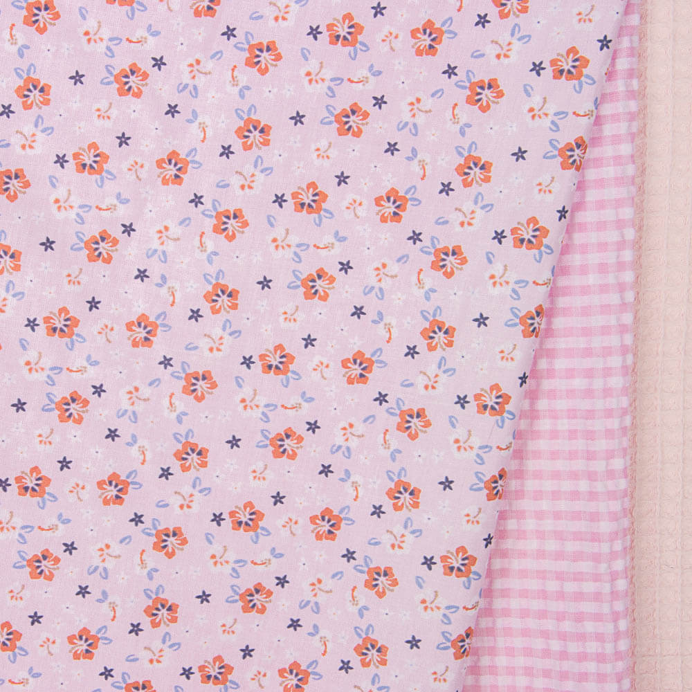 Algodón Holidays Rosa - Ribes y Casals