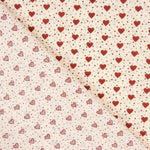 Algodón Estampado Corazones - Ribes y Casals