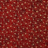 Retal Popelín Navidad Estrella Oro 150x140 cm - Ribes y Casals