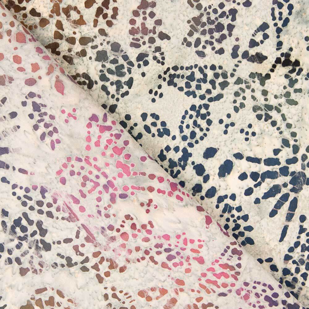 Popelín Batik Mobaye Gris - Ribes y Casals