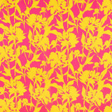 Satén Estampado Shadow Rosa-Amarillo - Ribes y Casals