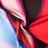 Satén Estampado Psico Rosado - Ribes y Casals