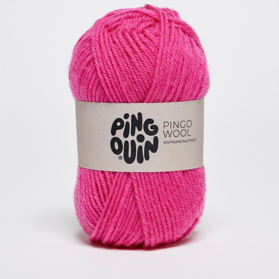 Lana Pingo Wool Fucsia - Ribes y Casals