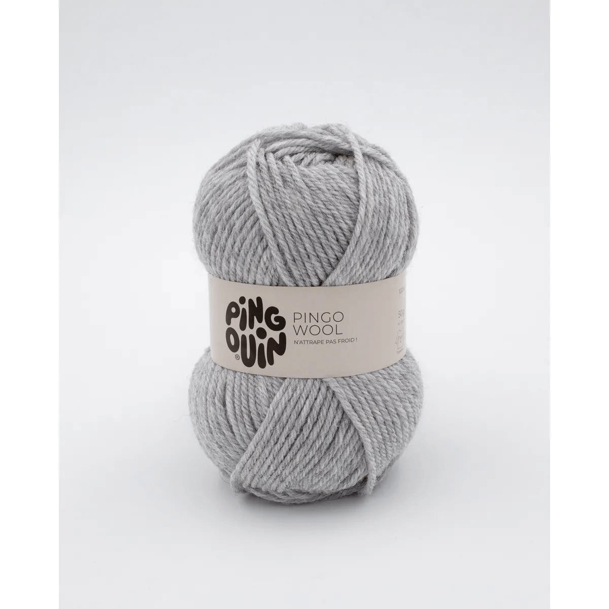 Lana Pingo Wool Gris Chiné - Ribes y Casals