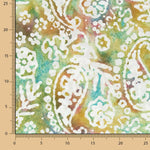 Popelín Batik Yaundé Verdes - Ribes y Casals