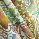 Popelín Batik Yaundé Verdes - Ribes y Casals