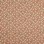 Popelín Navidad Poinsettias Rojo - Ribes y Casals