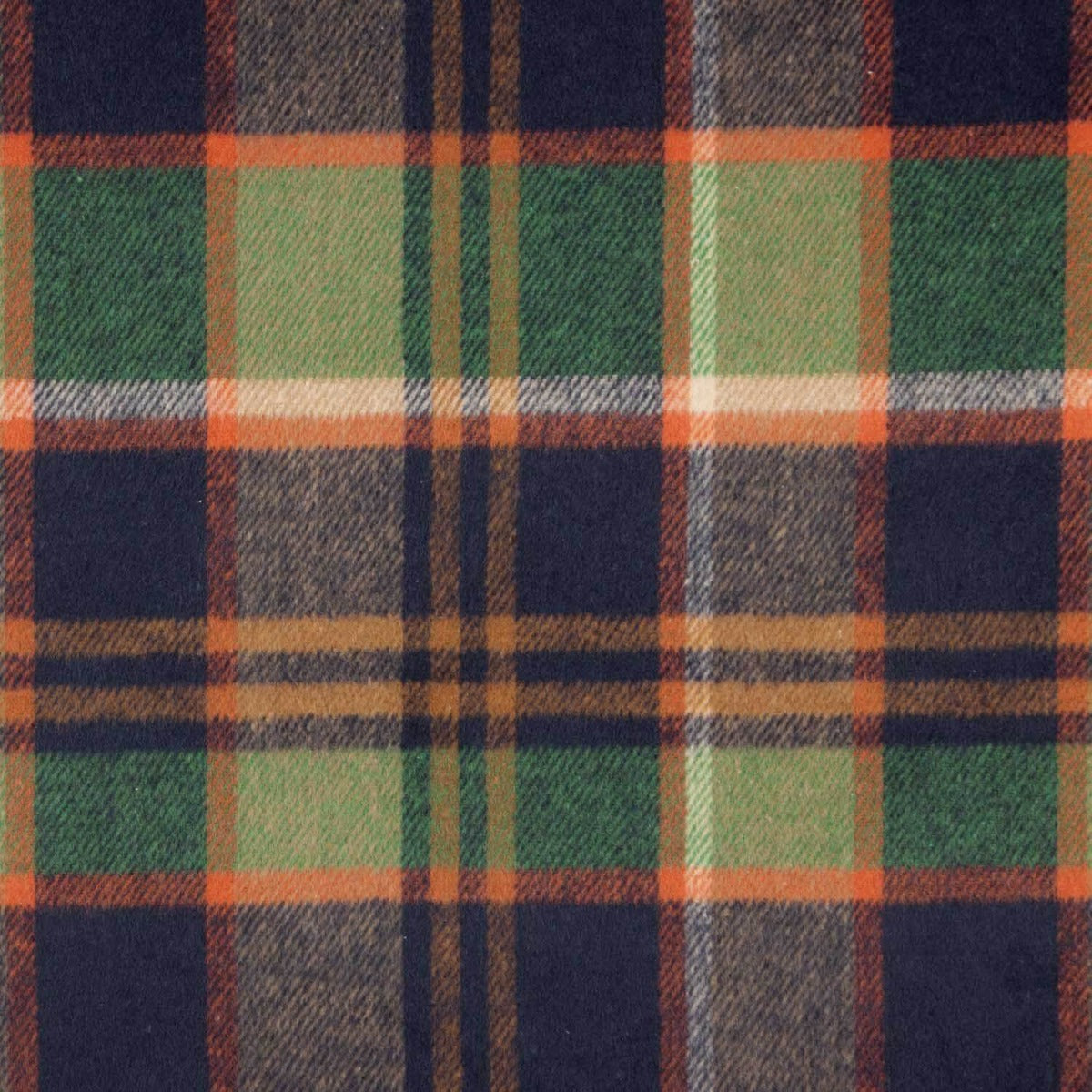 Mouflón Cuadros Verde, Naranja y Marino - Ribes y Casals