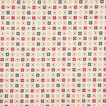 Popelín Navidad Star Geo Crudo - Ribes y Casals