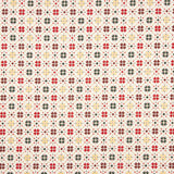 Popelín Navidad Star Geo Crudo - Ribes y Casals