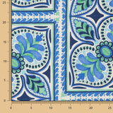 Satén Poliéster Viena Azul - Ribes y Casals