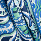 Satén Poliéster Viena Azul - Ribes y Casals