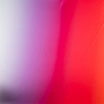 Satén Estampado Rainbow Fresa - Ribes y Casals