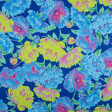 Satén Poliéster Lima  Azul - Ribes y Casals