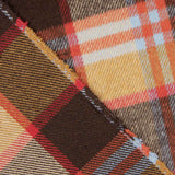 Mouflón Cuadros Mostaza, Marrón y Rojo - Ribes y Casals