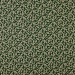 Popelín Navidad Hojas Verde - Ribes y Casals