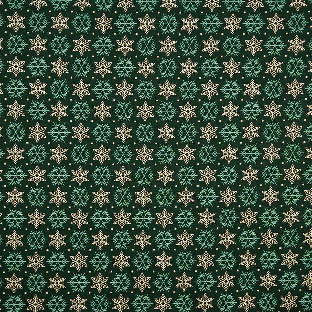 Popelín Algodón Polaris Verde - Ribes y Casals