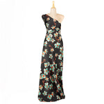 Satén Estampado Candy Negro - Ribes y Casals