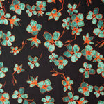 Satén Estampado Candy Negro - Ribes y Casals