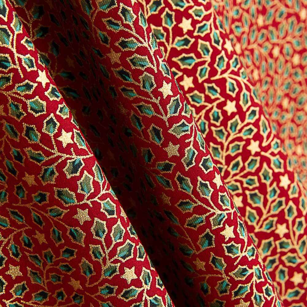 Popelín Navidad Pascua Rojo - Ribes y Casals