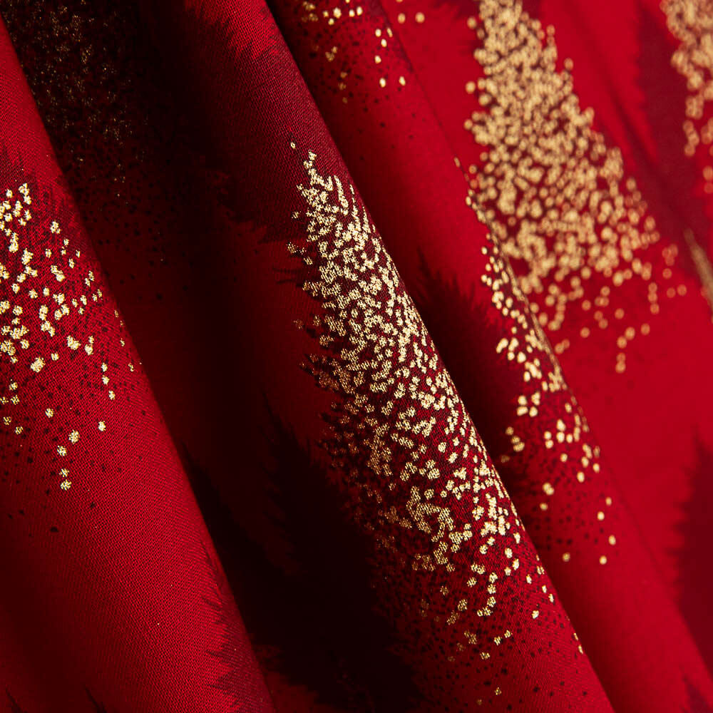 Popelín Algodón Abeto Rojo - Ribes y Casals