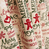 Popelín Navidad Hou Crudo - Ribes y Casals