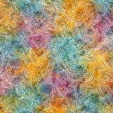 Popelín Batik Malabo Multicolor - Ribes y Casals