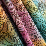 Popelín Batik Malabo Multicolor - Ribes y Casals