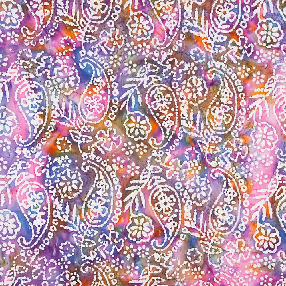 Popelín Batik Yaundé Rosas - Ribes y Casals