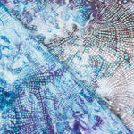 Popelín Batik Yuba Azules - Ribes y Casals