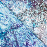 Popelín Batik Yuba Azules - Ribes y Casals