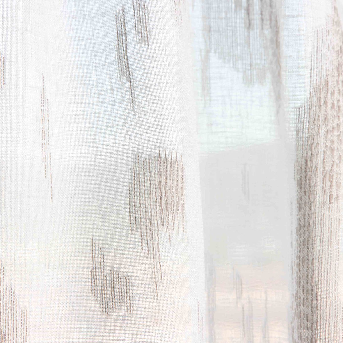 Visillo Jacquard Nube Gris - Ribes y Casals