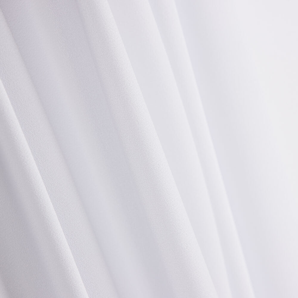 Georgette Poliéster Gala Blanco - Ribes y Casals