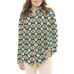 Satén Spandex Geo Canard - Ribes y Casals