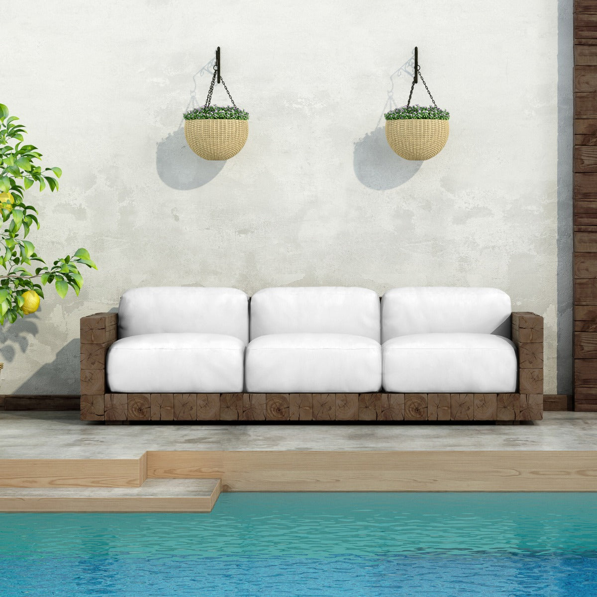 Lona Exterior Teflón Blanco 320cm - Ribes y Casals