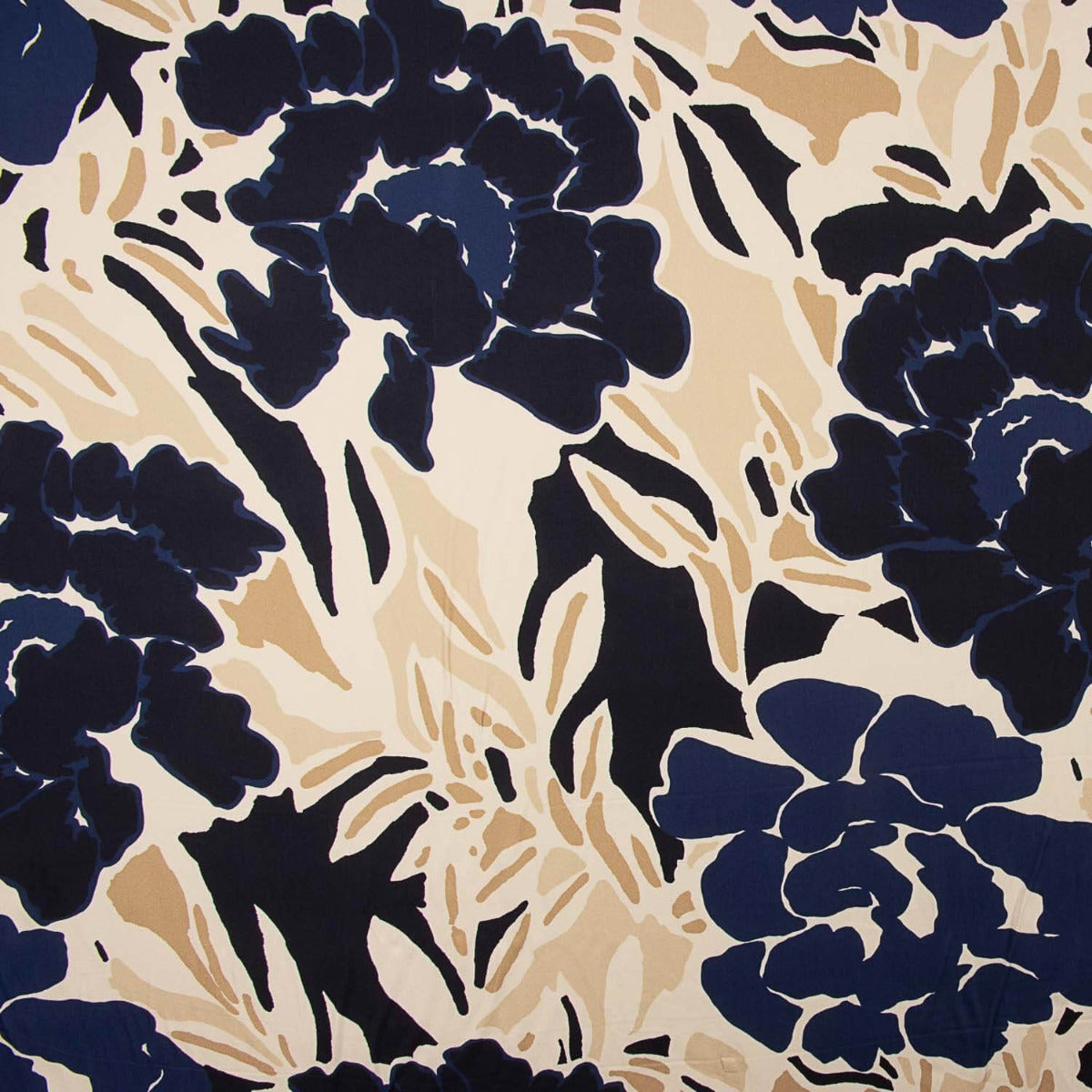 Retal Plana Viscosa Lucía Azules - Varias medidas x ancho de 140 cms - Ribes y Casals