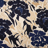 Retal Plana Viscosa Lucía Azules - Varias medidas x ancho de 140 cms - Ribes y Casals