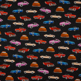 Satén Poliéster Coches Retro - Ribes y Casals