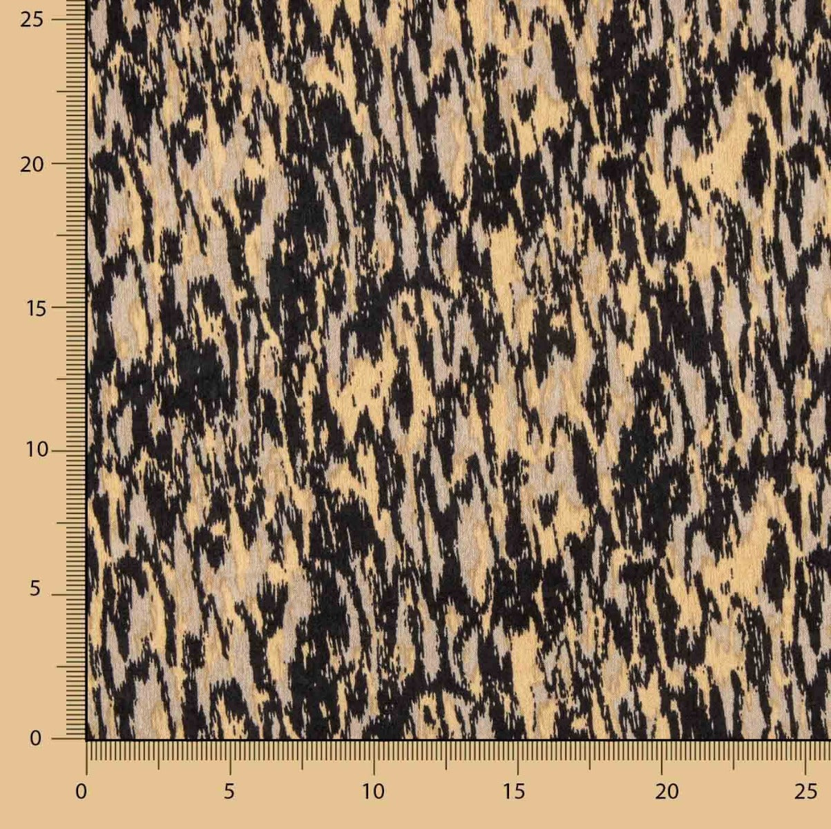 Satén Poliéster Velvet Animal - Ribes y Casals