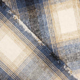 Mouflón Cuadros Azul, Crudo y Beige - Ribes y Casals