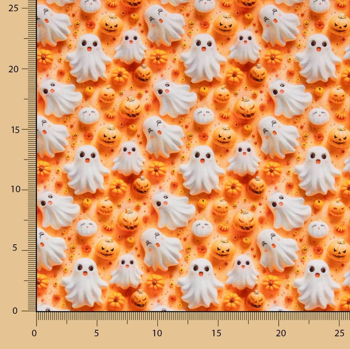 Popelín Algodón Casper Naranja - Ribes y Casals