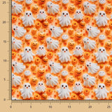 Popelín Algodón Casper Naranja - Ribes y Casals